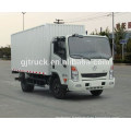 Dayun brand 4X2 drive van truck for 3-28 cubic meter